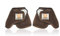 Horsecode Hufglocken Brown Glitter & Go M