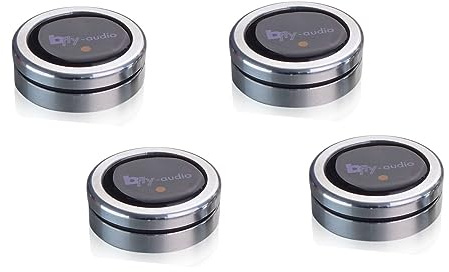 bFly-audio Pure-1 Set Absorber Belastung max. 25 kg/Set, Ausführung:17mm Aluminium