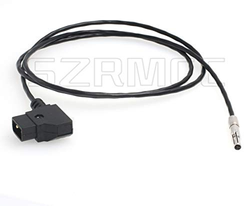SZRMCC Neutrik 3-polige Buchse auf D-Tap-Stromkabel für Odyssey 7 7Q 7Q+ Monitor, Apollo Monitor Recorder (gerades Kabel)