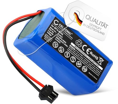 CELLONIC, Battery for Vacuum cleaner compatible with Eufy RoboVac G10 Hybrid, 35C, 11S, Max, G20 (14.4V, 2600mAh)