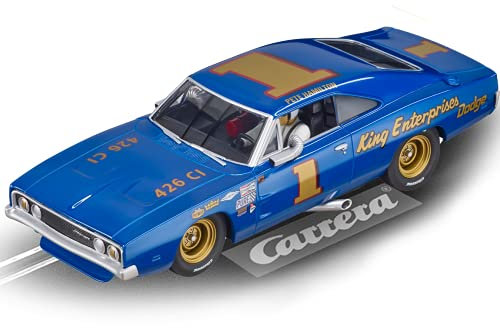 Carrera Digital 132 I Dodge Charger 500 No.1 I Auto für Rennbahn | Rennbahnen und lizensierte Slotcars | bis zu 6 Spieler | Für Jungs & Mädchen ab 8 Jahren & Erwachsene