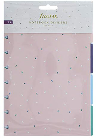 Filofax Garden A5 Notebook Dividers, 142125
