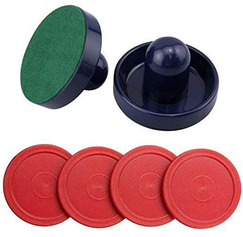 Tongdejing Ensemble de palets de hockey pneumatique, accessoires de jeu de table pour jeu de palets de hockey sur table