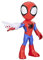 Spidey and His Amazing Friends Marvel Supersized Spidey, Spider-Man Action Figure Toy for Kids