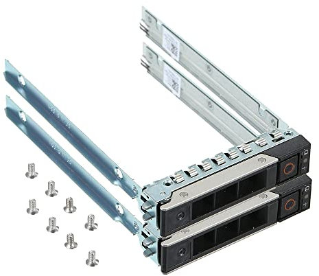 BOWONG Lot of 2, 2.5 SAS SATA Hard Drive Tray Caddy for DELL GEN 14 POWEREDGE SERVER R640 R740 R740xd R940 SFF DXD9H