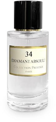 MDPARFUMS - Privée Collection CP Prestige - Diamant Absolu N° 34 - Eau de Parfum Uni - 50 ml - würziger und blumiger Duft - Gewürznoten, Maiglöckchen und Bernstein