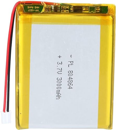 3.7V 3000mAh 804864 Lipo Battery Rechargeable Lithium Polymer Ion Battery Pack With JST Connector