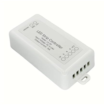 WiFi Smart High Power RGBW LED Lichtleiste Controller für Apple Homekit 5V-24V 16A 384W Siri Sprachsteuerung
