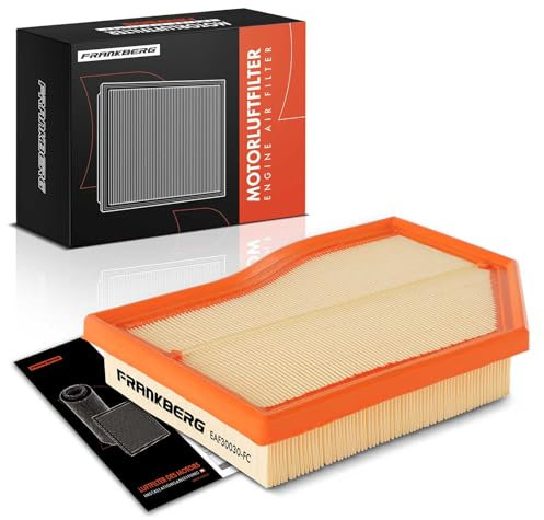 Frankberg Filtro aria Filtro Motore Inserto filompatibile con Classe A W177 A160-A 220 1.5L 2.0L 2018-2024 B-Class W247 B160-B220 1.5L 2.0L 2018-2024 Replace# 6540940204