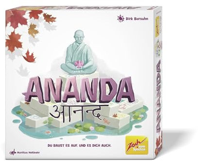 Zoch 601105197 - Ananda (Brettspiel ab 10 Jahre) - mystisches Tempel-Gesellschaftsspiel für 2-4 Spieler, ca. 45 Min. Spiel-Dauer pro Spiele-Runde