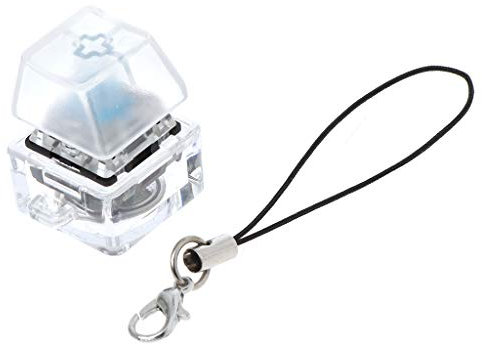 Clear MX Switches Tester Base For Mechanical Keyboard Switches Keycap RGB Keychain Stress Relief Gifts