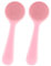 2 PCS Silicone Face Scrubber, Soft Face Exfoliator Brush, Manual Silicone Face Brushes, Pore Cleansing Brush for Women and Men Blackheads Whiteheads Scrubber Exfoliator