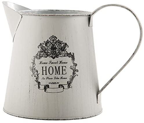 Cpolebev Antikes franzoesisches Art-Land-rustikaler urspruenglicher -Vase Pitcher Flower Vase Fuer