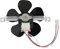 YINZHD Range Hood Fan Motor ER97012248 Replaces BP17, 99080492, S97012248, ER97012248