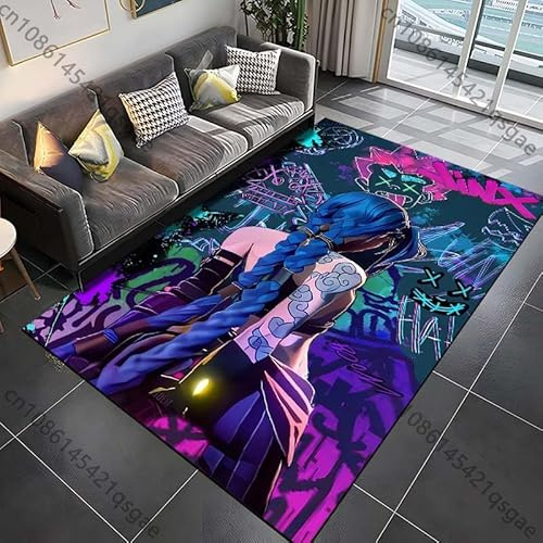 yyxsgdmw A-Arcane Print Gamer Teppich Teppiche Für Schlafzimmer Wohnzimmer Sofa Matte Türmatte Ankleidezimmer Teppiche 17 Stile N4179 50×70Cm
