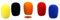 Hisonic LPWS5P Headset/Lavalier-Mikrofon-Windschutz, 5er-Pack
