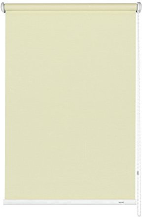 GARDINIA Seitenzug-Rollo, Decken-, Wand- oder Nischenmontage, Lichtdurchlässig, Blickdicht, Alle Montage-Teile inklusive, Farbe: Champagner, 82 x 180 cm (BxH)