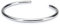 Trollbeads Damen-Armspange 925 Sterling Silber 17 cm Länge TAGBA-00003 (Durchmesser ca. 7 cm x 6 cm)