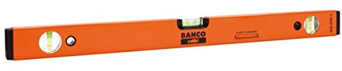 Bahco 426-800 Spirit Level with 3 Vials Precision, Orange/Black, 800 mm