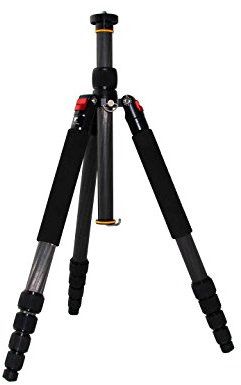 TS-Optics universal Profi Carbon Kohlefaster Dreibein-Stativ -156cm, TS-C255FMO