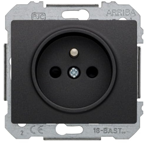 Siemens – Steckdosen 2P + T anthrazit Delta Iris