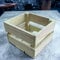 Dadeldo Living & Lifestyle Holzkiste New-Vintage 16x22x20cm Holz Weinkisten Deko-Kisten (Grün)