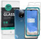 Ibywind Schutzfolie kompatibel mit OnePlus 7T,mit Kamera Schutzfolie, Carbon Fiber Skin für die Rückseite, Inklusive Easy Install Kit (Zentrierrahmen)
