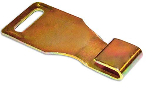 Masidef: Member of the Würth Group - Gancho fijo para persianas o ventanas de madera, paquete de 12 unidades, color dorado