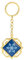 rongji jewelry Genshin Impact Vision Leuchtende Schlüsselanhänger Hot Game Project Cosplay Anhänger Schlüsselanhänger Zubehör, Liyue-cryo, Medium