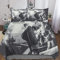 Zbeiba Bettwäsche-Set mit Likn Park Motiv 3D-Druck Bettbezug für Rock 'n' Roll Fans-Inklusive Kissenbezug-für Kind Erwachsene-Weich langlebig(A6,135x200cm+2x80x80cm)