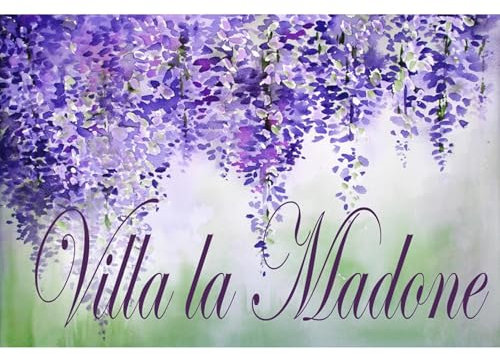 Plaque/panneau de villa - 20x30cm - Texte à personnaliser ou inscription personnalisable