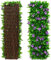 Aeutwekm Protección de setos Artificiales con Flores, Valla de privacidad de Hojas de Hiedra sintética expandible, Paneles de Enrejado de jardín con Hojas, protección de jardín para Valla, Patio