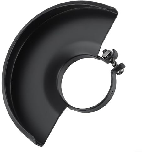EXTRWORY Winkelschleifer-Radabdeckung, 125-230 mm, Metall, Kunststoff, Abgewinkelt, Schutz für Winkelschleiferrad