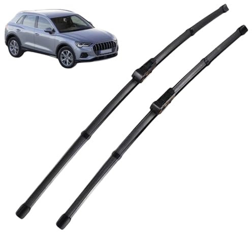 Scheibenwischer Scheibenwischer vorne Wischerblätter für Audi Q3 MK2 2018–2023 24+20 Autowischerblätter