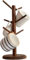 MEETOZ Mug Holder Tree, Coffee Mug Holder Countertop, Coffee Cup Holder with 6 Hooks, Weighted Coffee Tree Mug Holder for Counter,Coffee Bar Accessories and Decor,Coffee Station Organizer (Brown)
