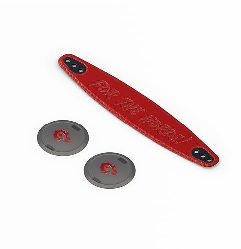 SteelSeries Arctis Nova Booster Pack - World of Warcraft Horde Edition - Gaming Headset Accessory - Nylon Headband - Customize with Unique Speaker Plates - Limited Edition Collector Item