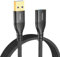 Teeaam USB 3.0 Verlängerung Kabel,0.1m Verlängerungskabel A Stecker auf A Buchse Verlängerung 5Gbps ultraschnelle Nylon Stoffmantel für Kartenlesegerät,Tastatur, Drucker, Scanner, Kamera