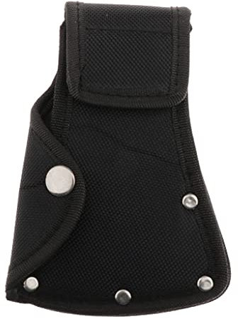 Axe Head Cover - Hatchet Sheath with Double Snap, Protective Nylon Axe Holster for 1.25Lb Axe, Portable Blade Protector for Outdoor Hiking and Camping