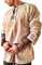Mens Shirts Fashion Cotton Linen Henley Shirt Casual Hippie Beach Long Sleeve T Shirts Yoga Top Khaki 4XL