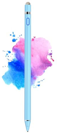 Stylus Pen for android, iPad Pencil Compatible for iOS, Android, iPad Air/Pro/Mini 2/3/4 and More, Rechargeable Pen for Tablet(Blue)