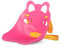 Ailan Silikon Puppensitz, leicht zu tragen und aufzubewahren, für Roller, Puppensitz für Kinderfahrräder, Eva Puppensitz, Fahrradrückseite, Rosa