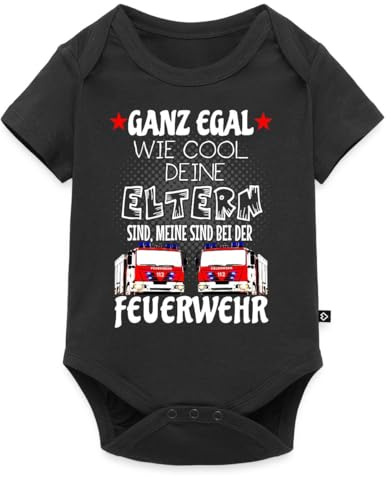 Spreadshirt Meine Eltern Sind Bei Der Feuerwehr Kurzarm Tages Baby Body