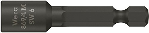Wera 869/4 M SB, Steckschlüsseleinsatz, magnetisch, 6.0 x 50 mm, 05073501001