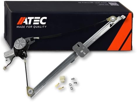 ATEC Germany 1x Fensterheber vorne rechts elektrisch mit Elektromotor | Kompatibel mit: VW TRANSPORTER T4 Bus, TRANSPORTER T4 Kasten, TRANSPORTER T4 Pritsche/Fahrgestell (70E, 70L, 70M, 7DE, 7DL