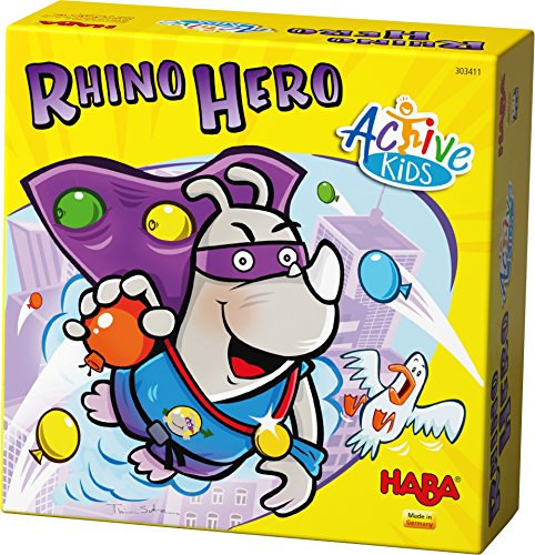 HABA 303411 Rhino Hero – Active Kids, Spiel