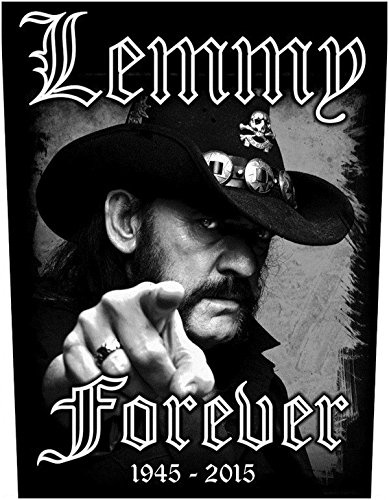 Lemmy Forever Rückenaufnäher Motörhead Backpatch