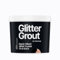 Hemway 2.5 L / 4.5 kg Rose Gold Holographic Glitter with Jet Black Grout | Ready Mixed & Easy to Use | Suitable for Kitchen & Bathroom | Waterproof & Mould Resistant | Non-Toxic & Cruelty Free