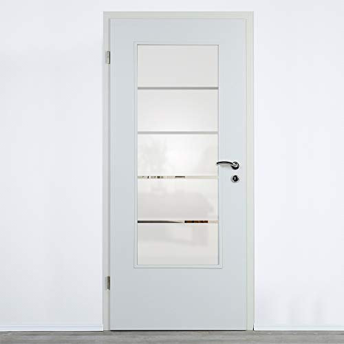 Lichtausschnitt Verglasung für Zimmertüren Designglas 4mm ESG (ESG 410 x 1420 mm)