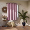 AmeliaHome Blackout Vorhang 140x175 cm rosa 1 St. Ösenschal Verdunkelungsvorhang Blickdicht Fensterdekoration Dekoschal Dekorvorhang Blackout