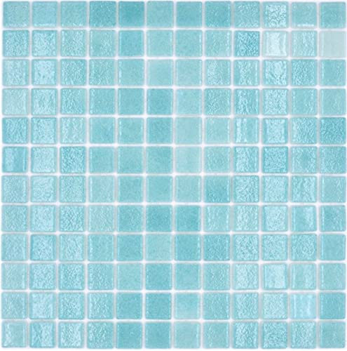 Mosaikfliese Poolmosaik Schwimmbadmosaik türkis grün Duschtasse MOS220-503P